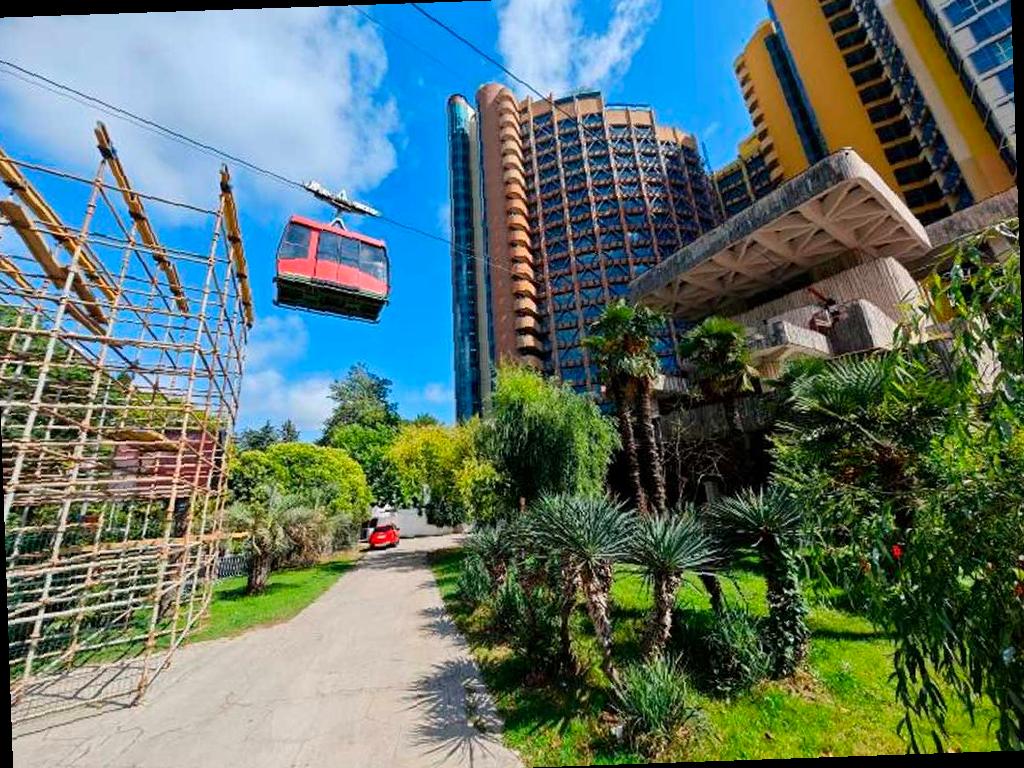 Канатная дорога в Сочи закрыта на ремонт