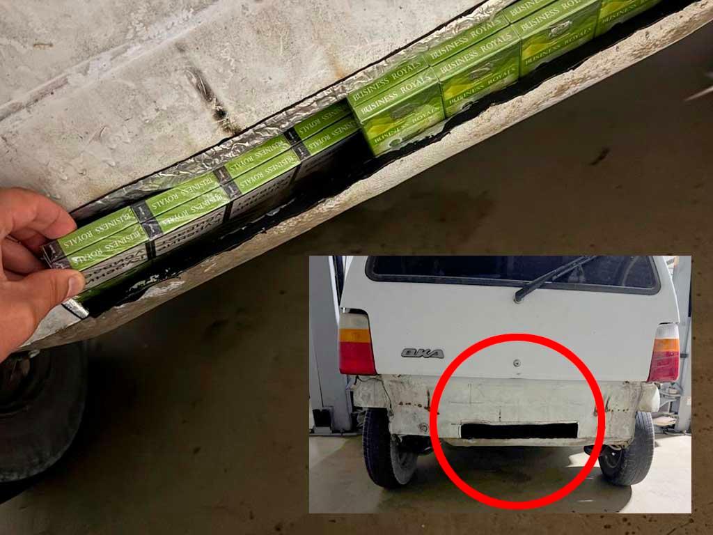 В Сочи остановили тюнингованную «Оку» с контрабандой