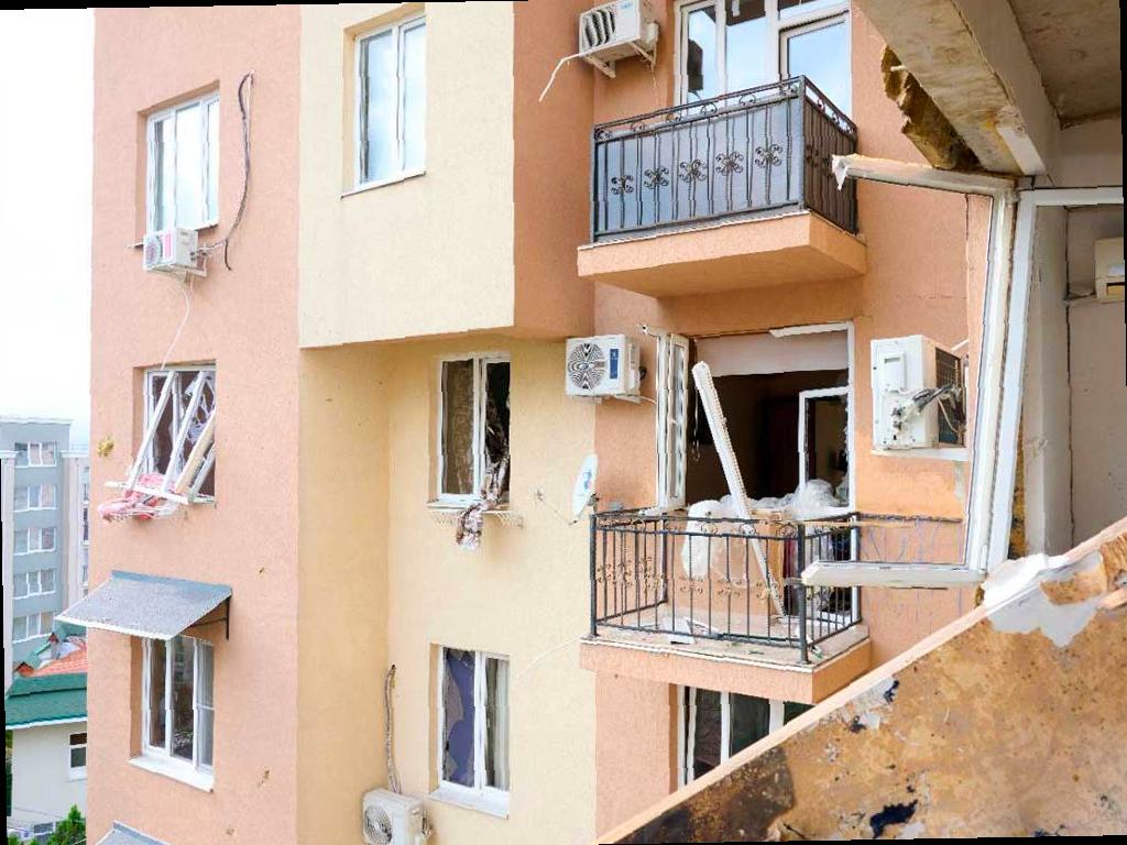 В Сочи началась работа по уборке после взрыва газа в доме