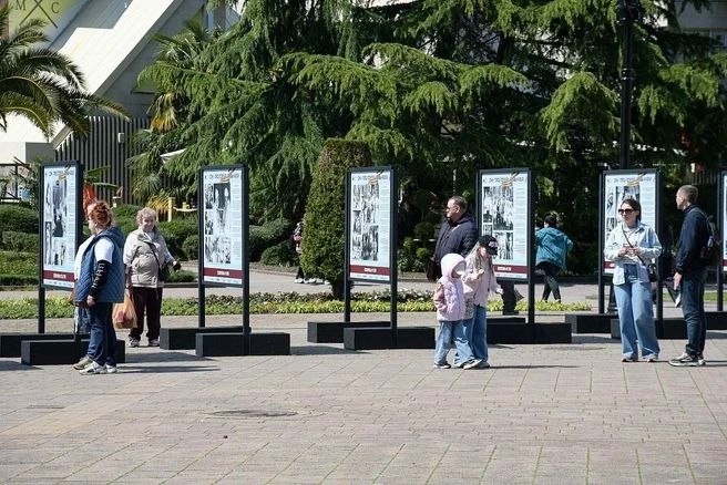 Выставка о Сочи как госпитале в годы Великой Отечественной войны